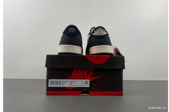 Scott 1 Travis SP Brown DM7866-201 Low Jordan Retro OG 0728